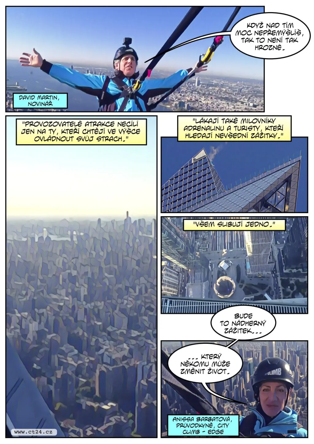 Slézání mrakodrapu