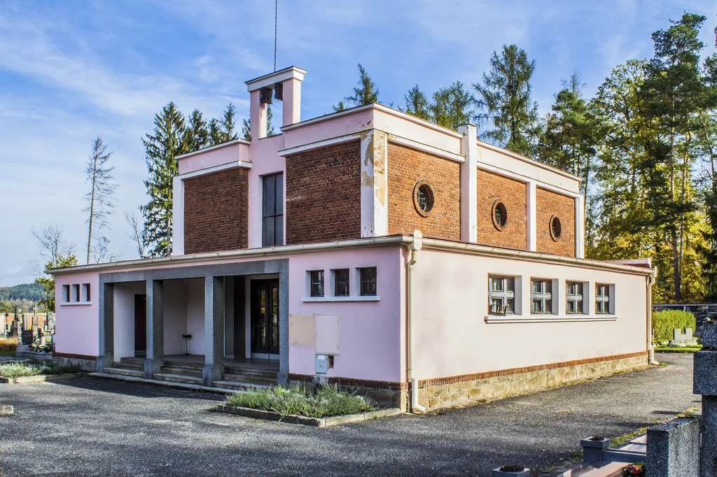 Obřadní síň a kaple v Protivíně, Karel Chochola, 1926–1927