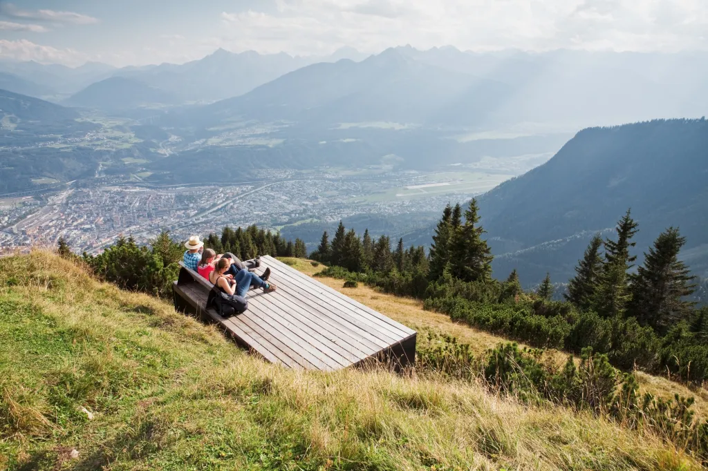 Rozhledna nad Innsbruckem