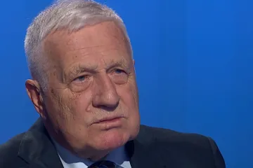 Nemůžeme mít pocit, že jedeme na Titaniku a všechno je v pořádku, říká exprezident Václav Klaus