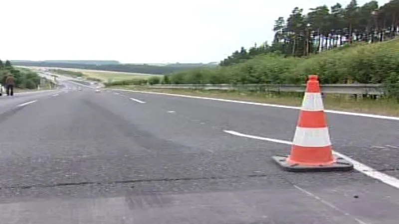 Uzavírka na dálnici