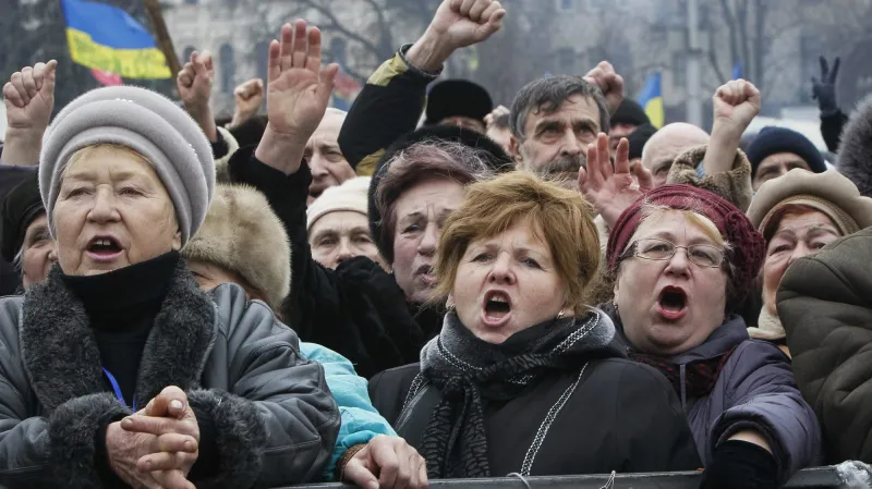 Protesty v Kyjevě