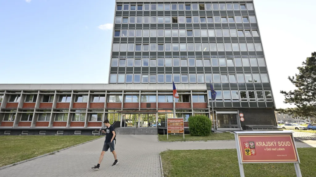 Budova krajského soudu v Ústí nad Labem