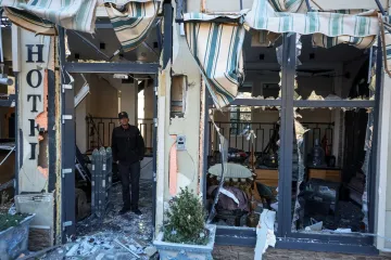 Ruské údery v Oděse zranily několik lidí