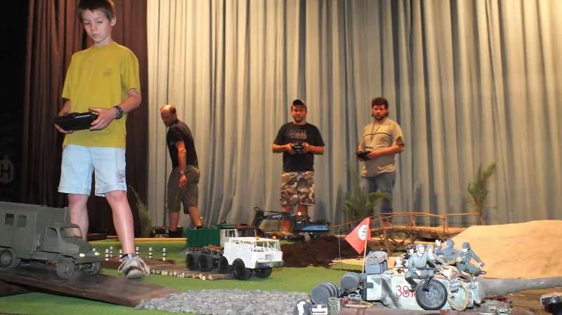 Z modelářské výstavy v Boskovicích