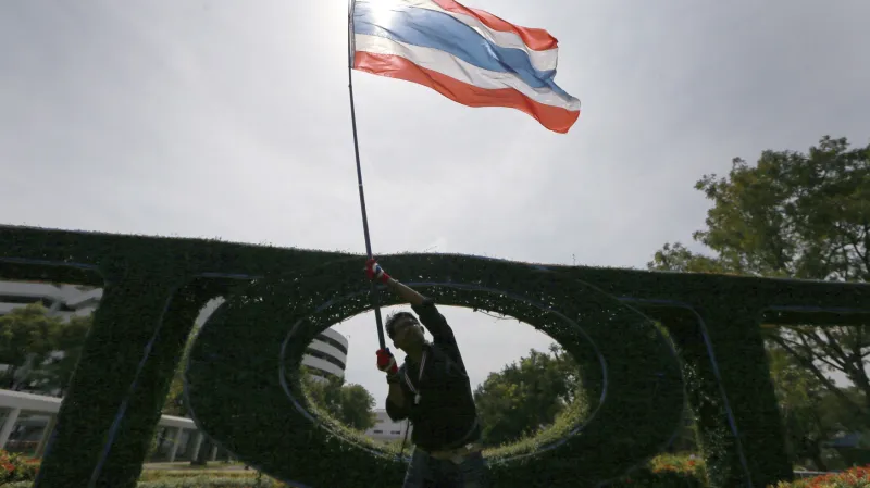 Thajské demonstrace