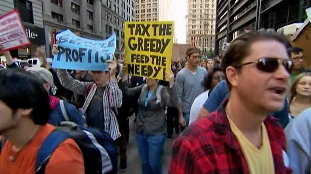 Protest na Wall Streetu