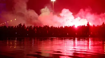 Nepokoje v Paříži po vítězství PSG ve finále Ligy mistrů