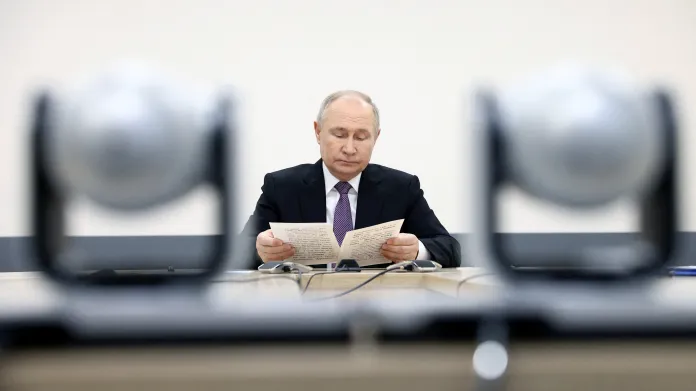 Ruský vůdce Vladimir Putin