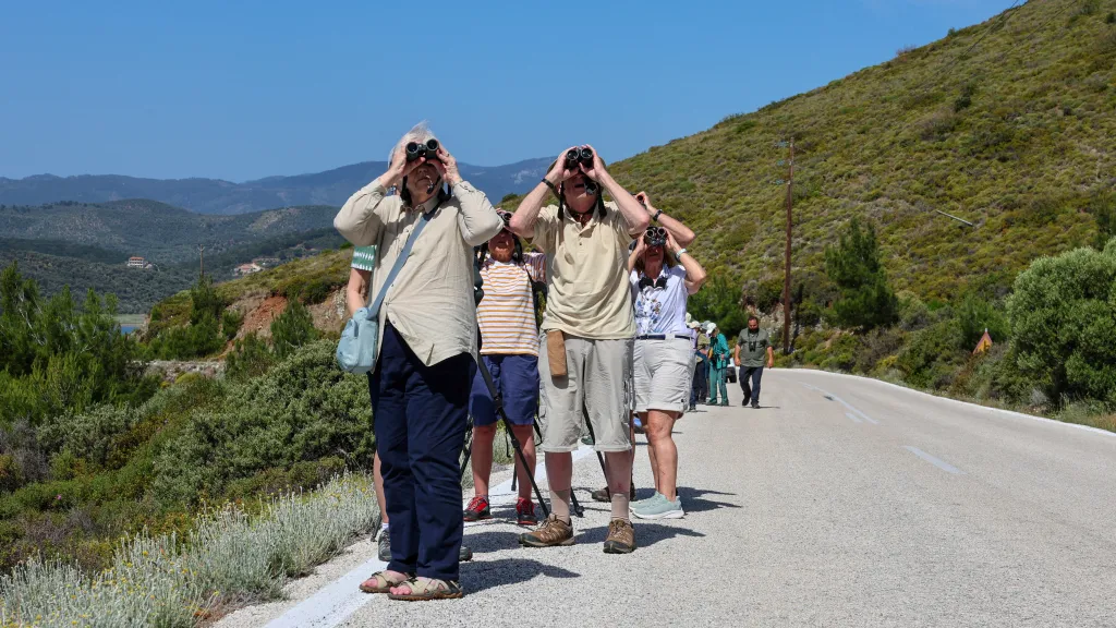 Ornitologičtí nadšenci se sjeli na ostrov Lesbos