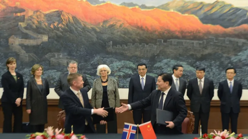 Čínsko-islandská dohoda o volném obchodu