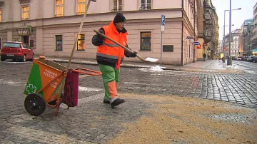 Česko pokryla ledovka