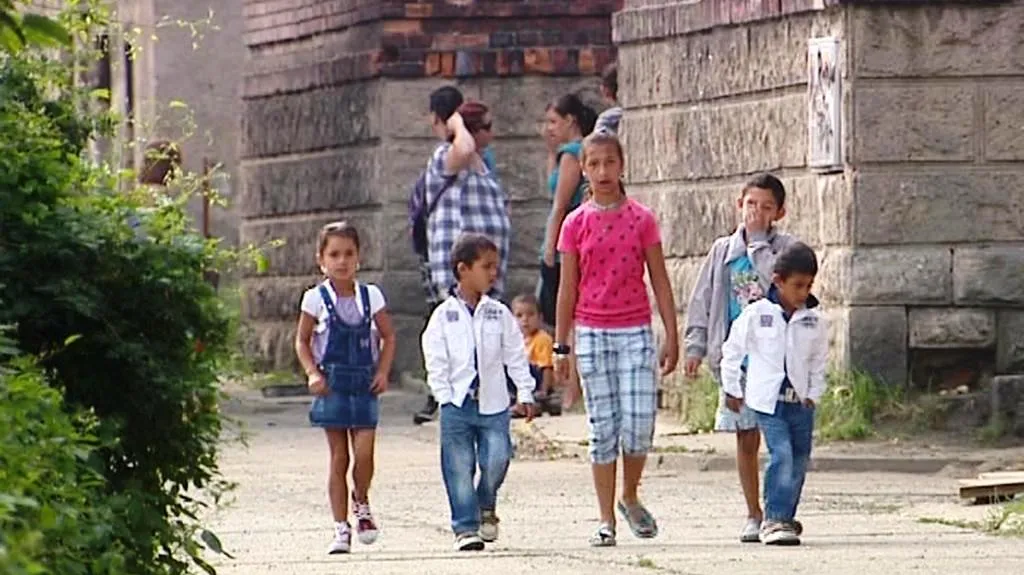 Obyvatelé ghetta v Přednádraží