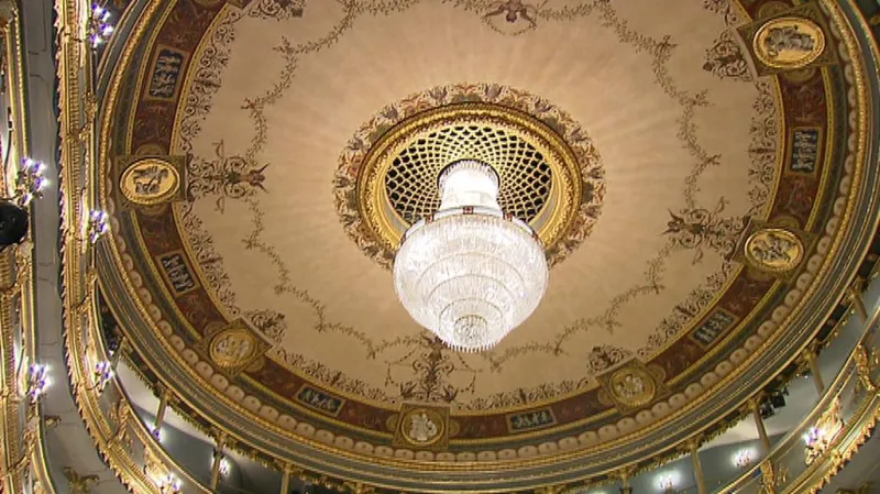 Stavovské divadlo / strop