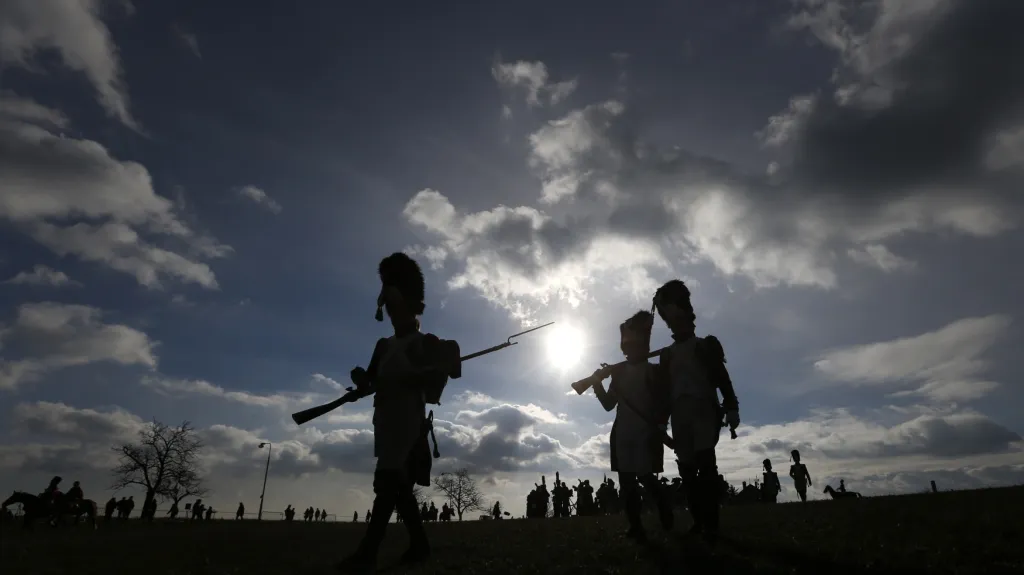 Rekonstrukce slavné bitvy u Slavkova