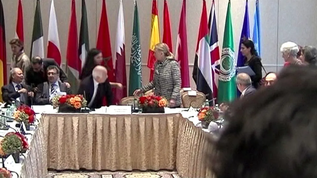 Jednání skupiny Přátel Sýrie