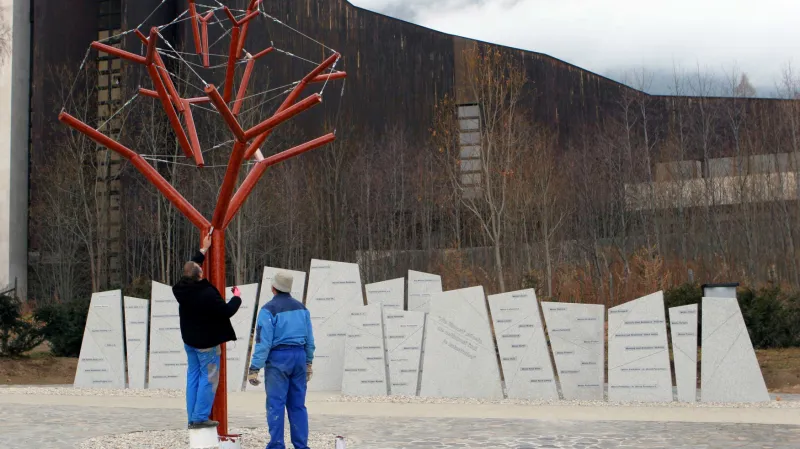 Památník tatranské vichřice v roce 2004