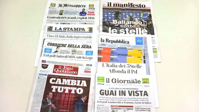Volby v Itálii ovládli populisté a euroskeptici