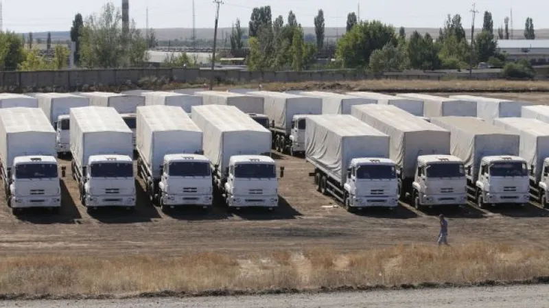 Další kontroverzní konvoj dorazil do Luhansku