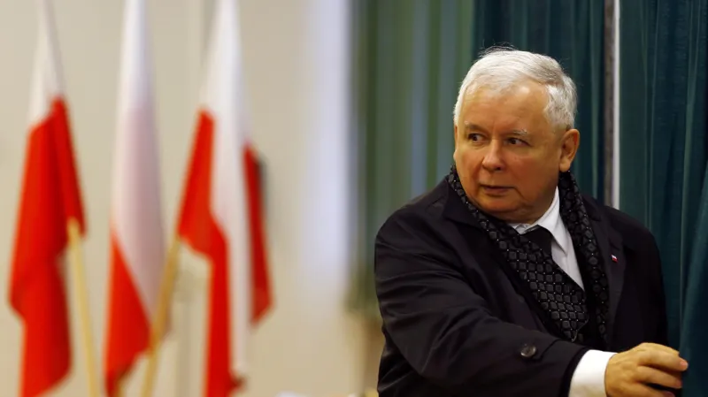 Předseda PiS Jaroslaw Kaczyński