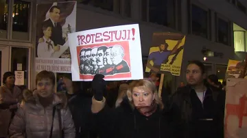 Protest v Ústí nad Labem