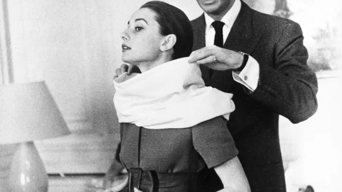 Hubert Givenchy s Audrey Hepburnovou