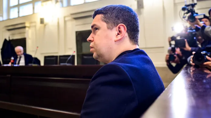 Andrej Babiš mladší u soudu ke kauze ohledně údajného dotačního podvodu u areálu Čapí hnízdo