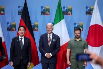 G7 slíbila bezpečnostní podporu Ukrajiny