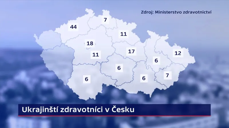 Ukrajinští zdravotníci v Česku