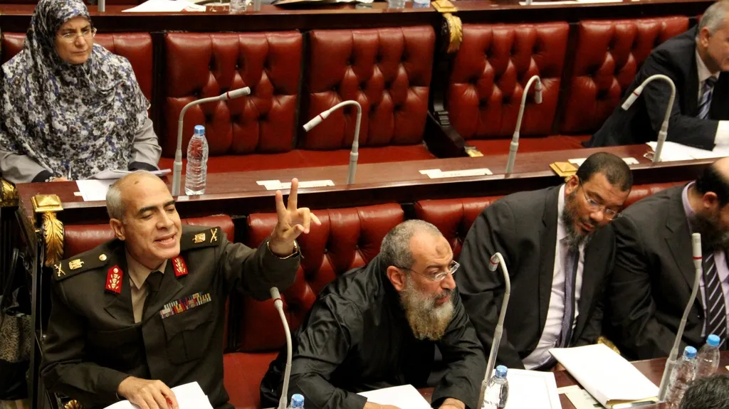 Členové egyptského ústavodárného shromáždění