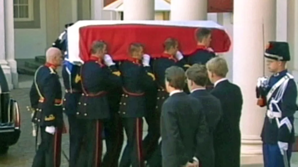 Pohřeb nizozemského prince Frisa