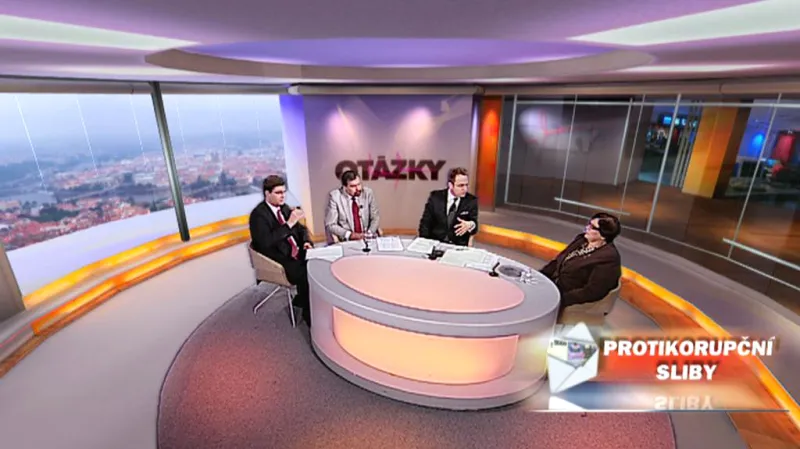 Jiří Pospíšil, Radek John a Marie Benešová v OVM