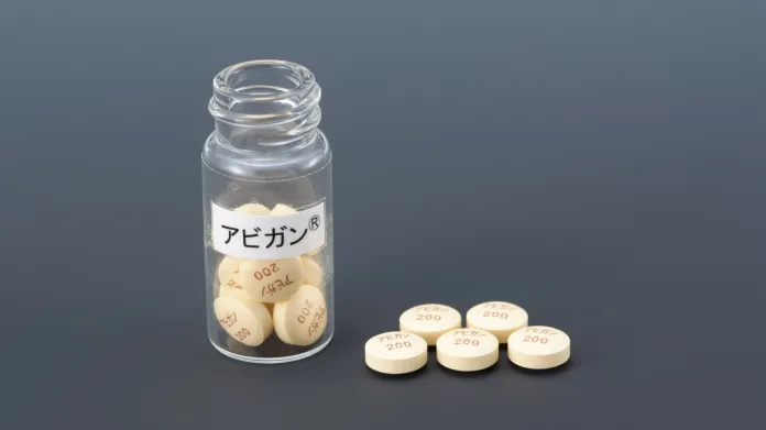 Japonský experimentální lék favipiravir
