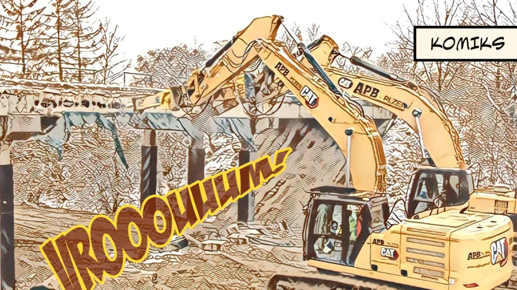 U Chotíkova dělníci zbourali most. Jeho vlastnictví řešil soud