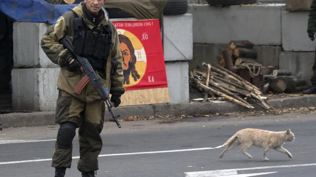 Proruský rebel