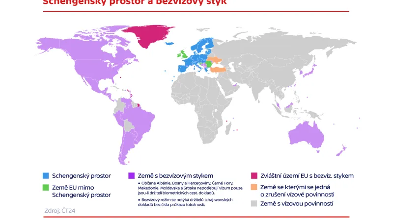 Schengenský prostor a bezvízový styk
