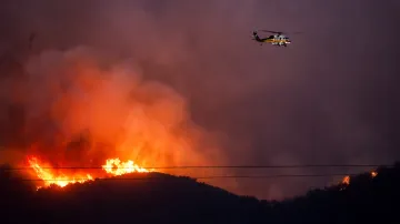 Požáry v Los Angeles a okolí