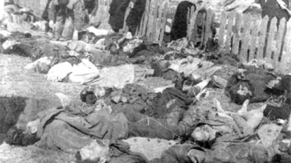 Masakr Poláků v obci Lipniki