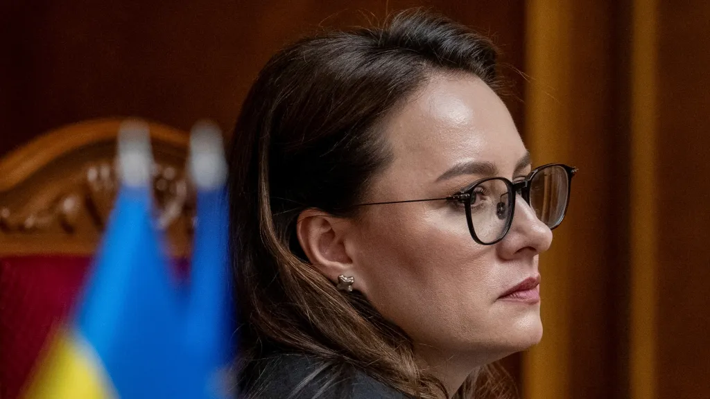 Julija Svyrydenková (červenec 2025)