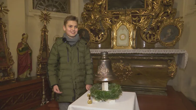 Bruno Bezděk a jeho zvonek Jan Evangelista