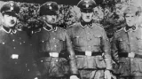 Příslušníci SS Paul Bredow, Willi Mentz, Max Möller a Josef Hirtreiter, kteří sloužili v Treblince