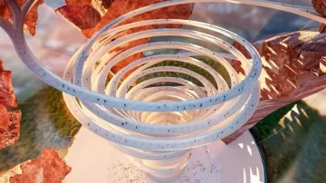 Virtuální muzeum ukradeného umění podle návrhu studia Kéré Architecture