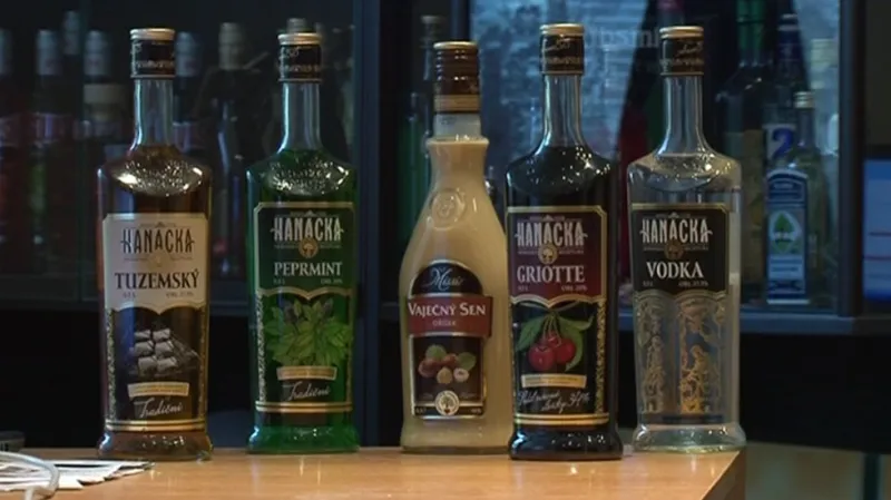 Likéry a destiláty s nižším obsahem alkoholu