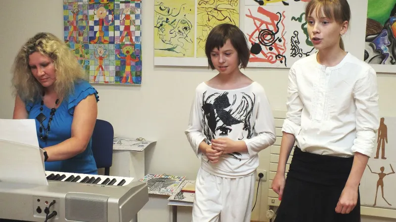 Z výstavy ZUŠ Boskovice