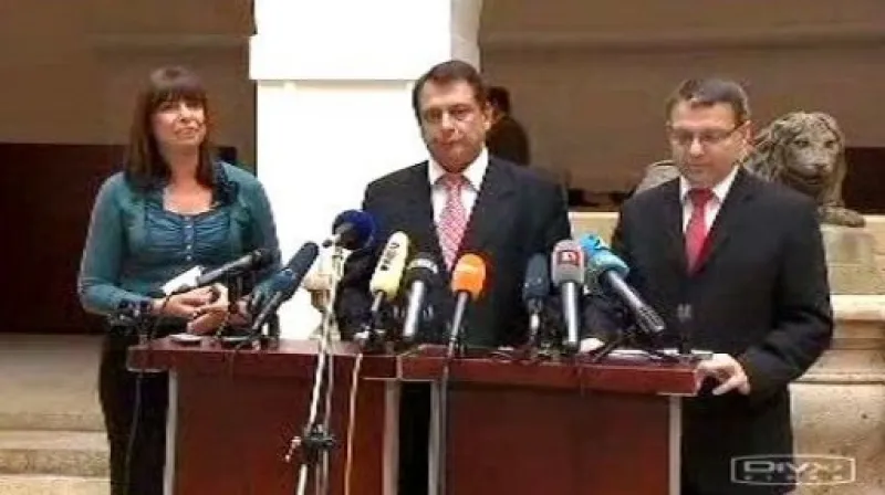 Tisková konference ČSSD