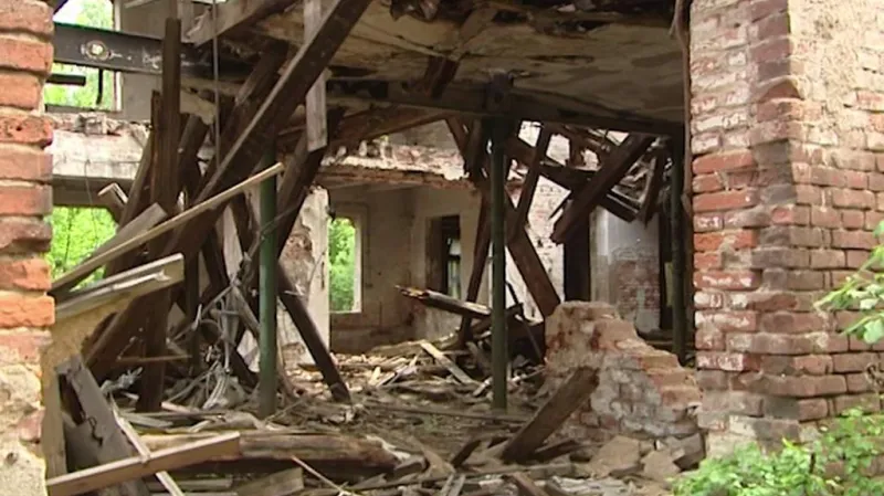 Bývalá koželužna už skoro spadla