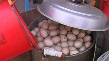 Speciální vejce z čínského Tung-Jangu