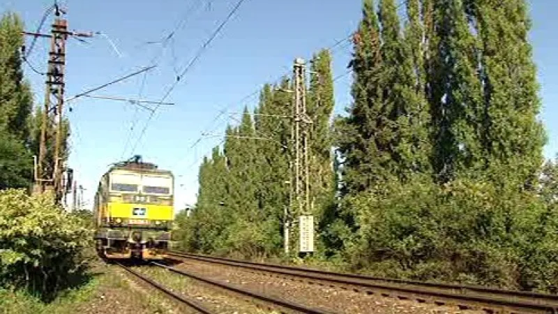 Lokomotiva ČD Cargo ř. 163 v čele nákladního vlaku