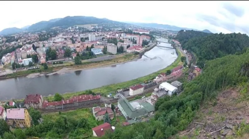 NO COMMENT: Nezezpečený svah na Děčínsku