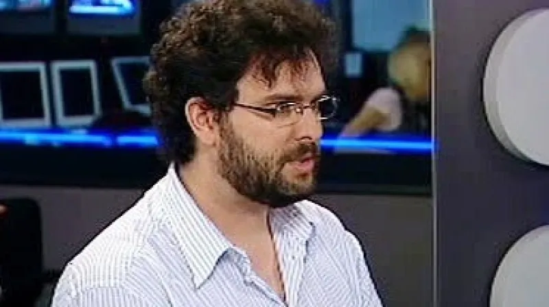 Erik Tabery ve Studiu ČT24